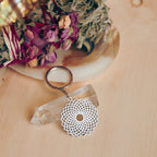 Silver Torus Keychain