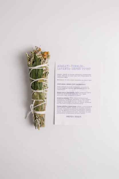 Sage-Harmalaki-Lavender-Bayram Incense Bundle