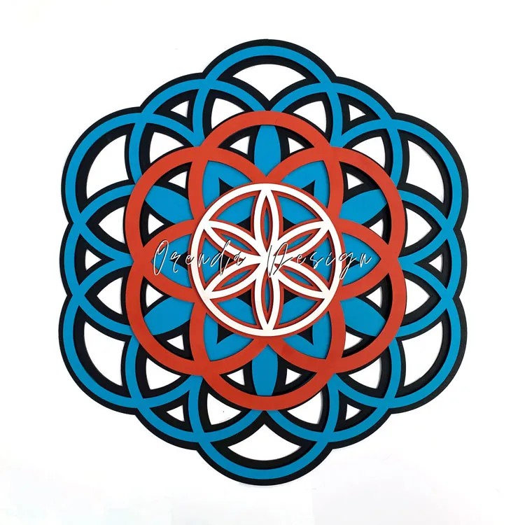 Mandala Flower of Life-Life Seed No:1