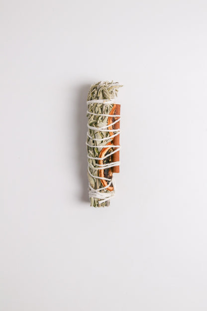 Sage Orange Chips Cinnamon Incense Bundle