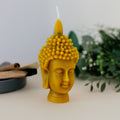 Buddha Head Beeswax Candle Model 2