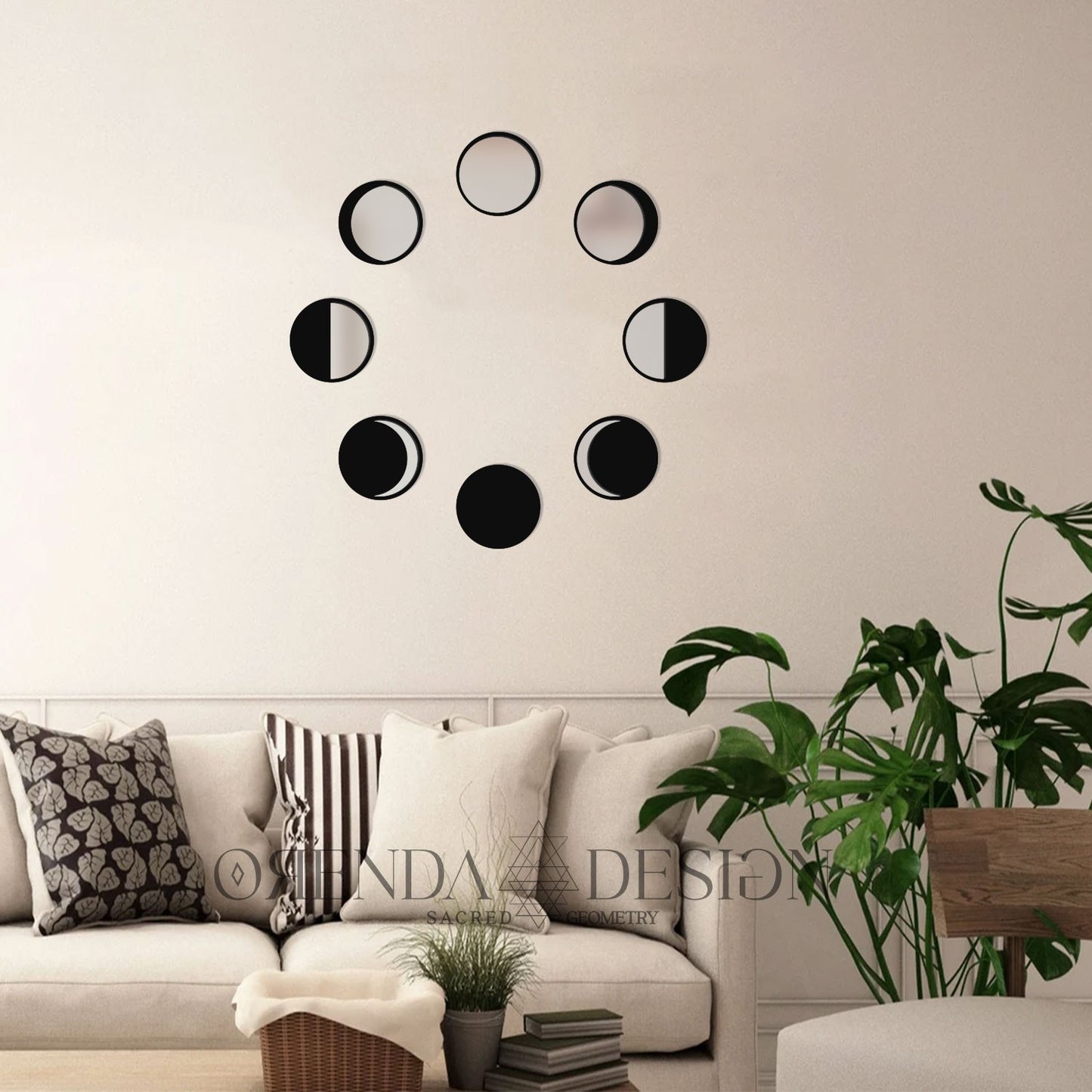 Phases of the Moon in 8 - Lunar Cycle 