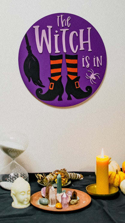 The Witch Is In - Duvar Panosu