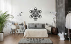 METATRON CUBE Table Wood - Black 