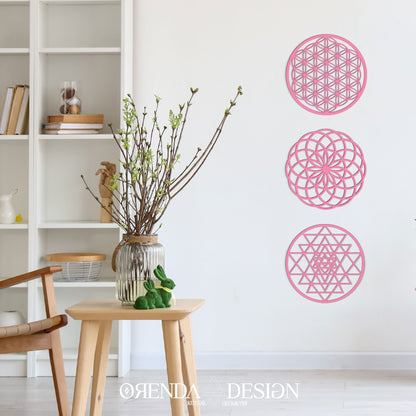Pink Transformation set (Wood)