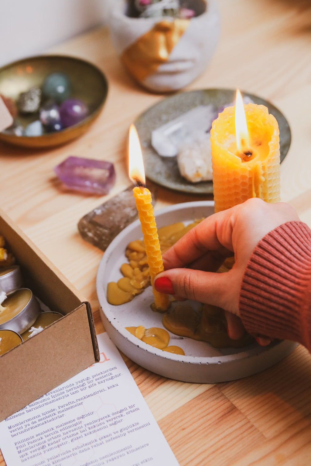 WISH AND MEDITATION RITUAL SET