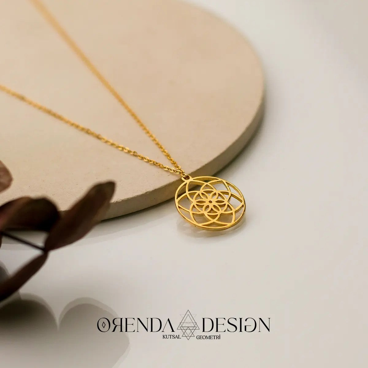 SEED OF LIFE Necklace - Gold