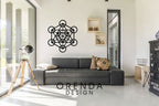 METATRON CUBE Table Wood - Black 