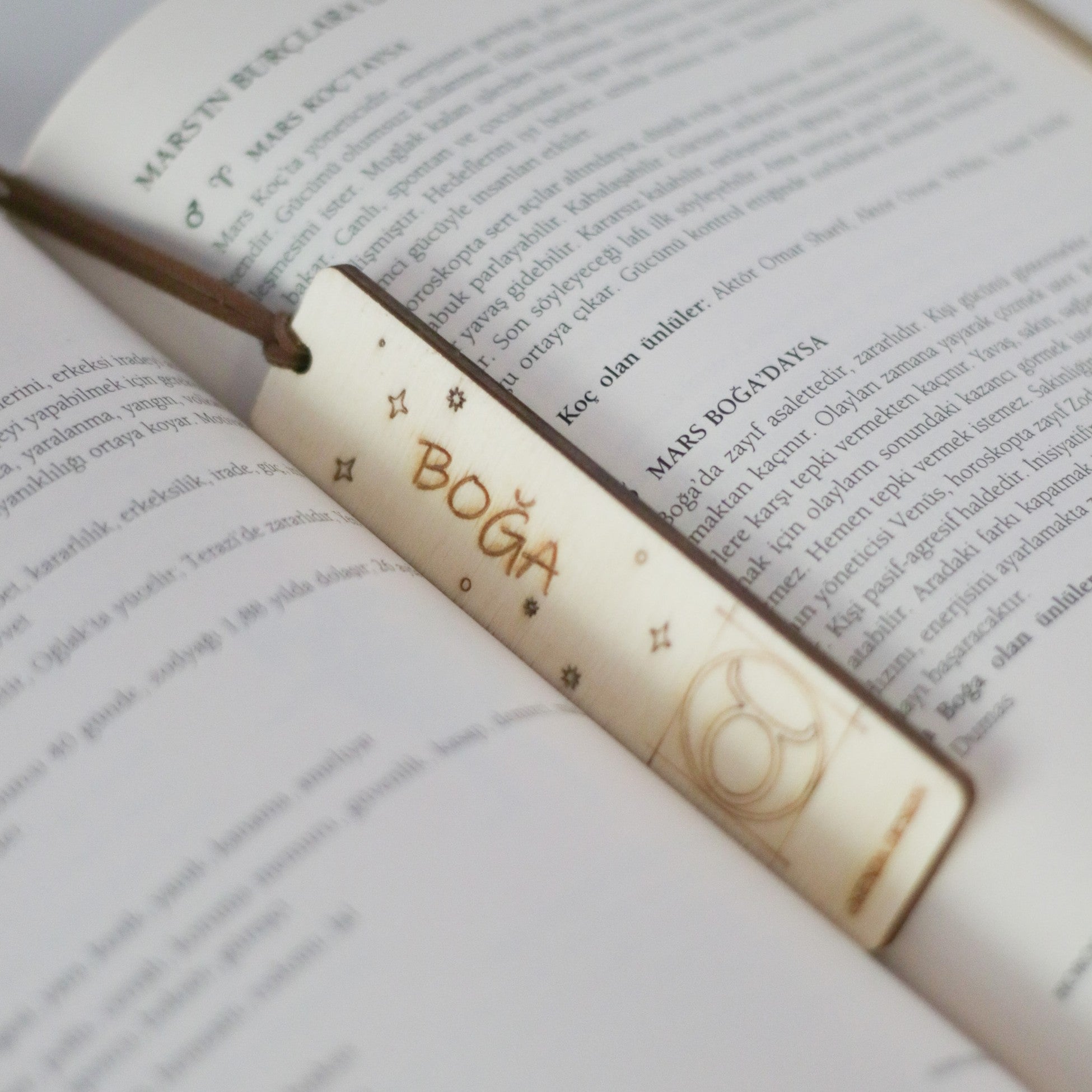12 Burç Kitap Ayracı