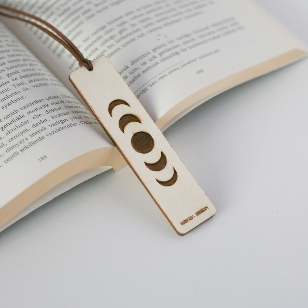 Moon Phases Bookmark