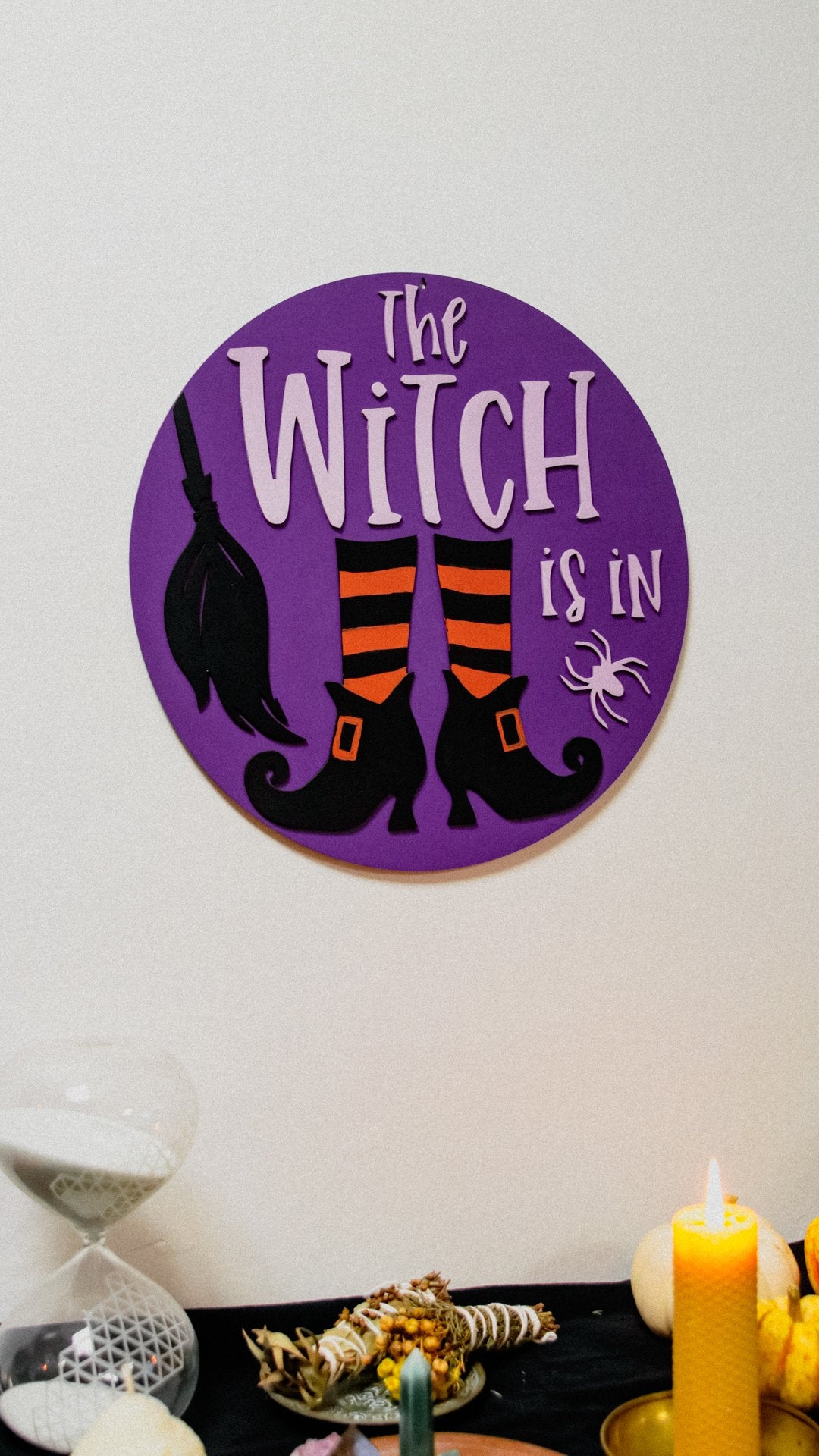 The Witch Is In - Wall Panel