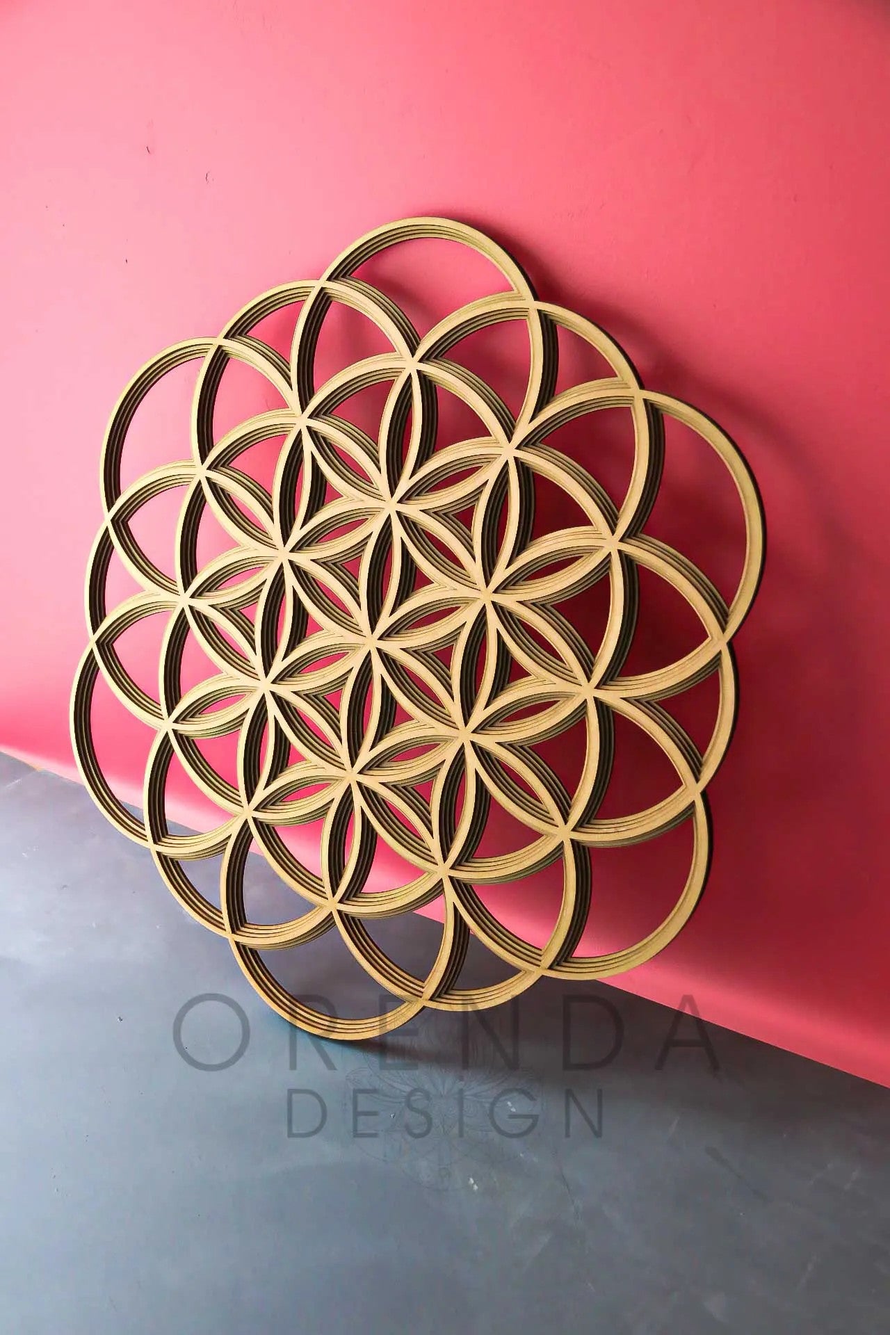 Mandala YAŞAM ÇİÇEĞİ