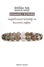Smoky Quartz Natural Stone Bracelet (Cleansing and Protecting Negativity)