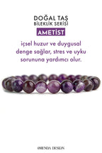 Ametist Doğal Taş Bileklik – Duygusal Denge & İçsel Sakinlik