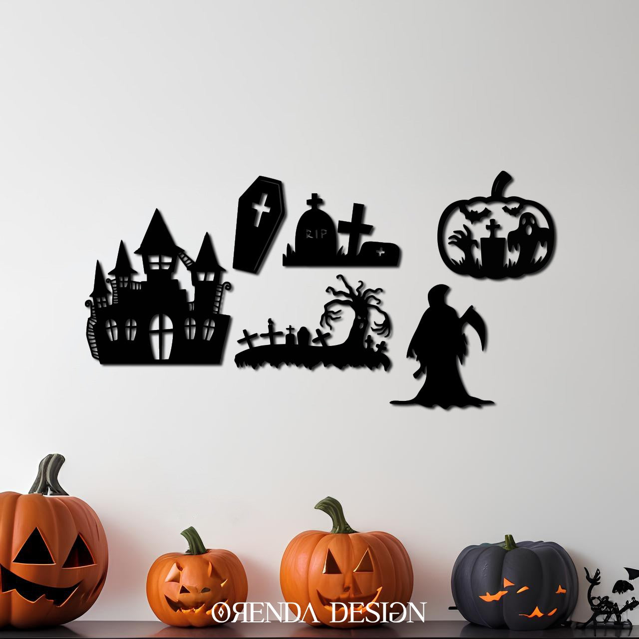 "Hallowen" Hayalet Figürleri