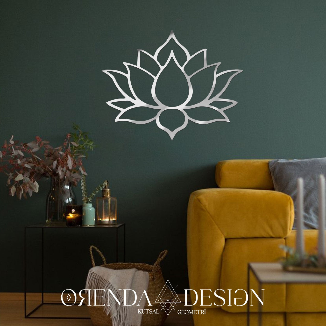 Gümüş Pleksi LOTUS