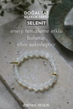 Selenite Natural Stone Bracelet (Symbol of Inner Peace)