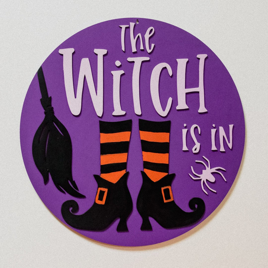 The Witch Is In - Wall Panel