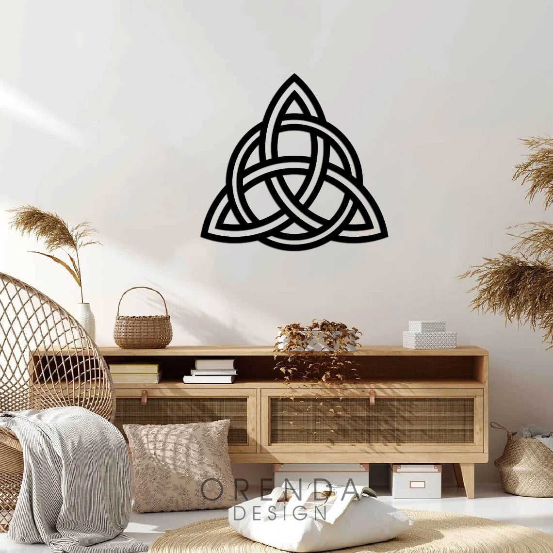 TRIQUEDRA Table Wood - Black 