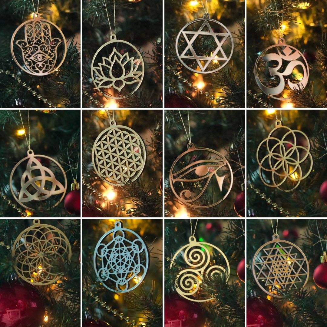 Christmas Tree Ornament Set of 12