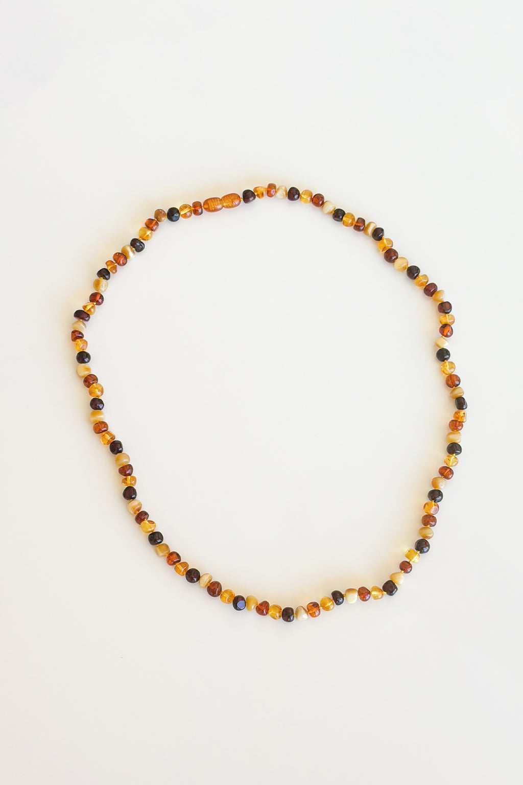 Kehribar Yetişkin Kolye-Unisex- Model 1