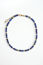 Lapis Lazuli Doğal Taş Kolye (Bilgelik ve İletişim)