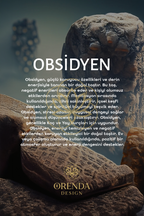 Obsidian Natural Stone Bracelet (Repel Negative Energy)