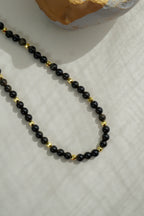 Obsidyen Doğal Taş Kolye (Negatif Enerji Koruması)