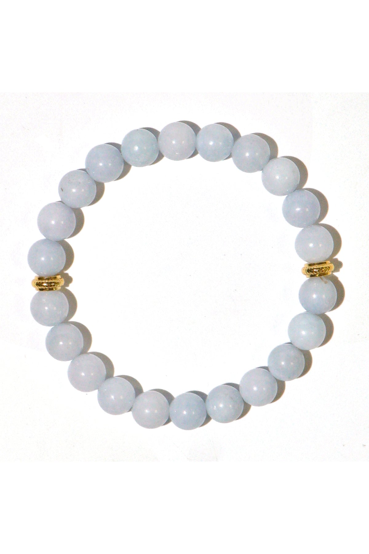 Aquamarine Natural Stone Bracelet (Inner Peace and Sea Spirit)