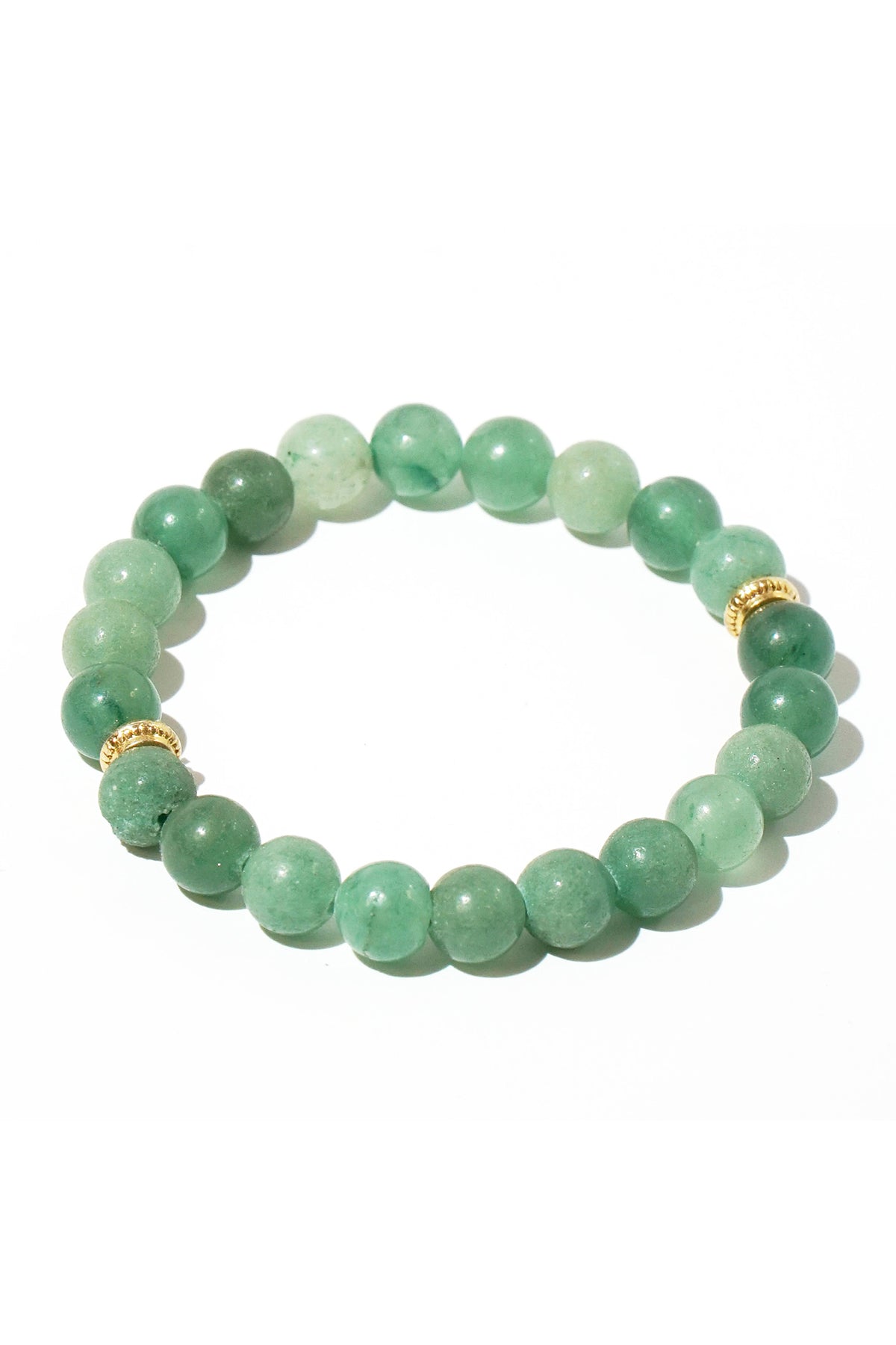 Aventurine Natural Stone Bracelet (Stone That Brings Luck and Abundance)