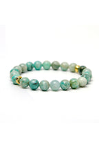 Amazonite Natural Stone Bracelet (Soothing and Balancing)