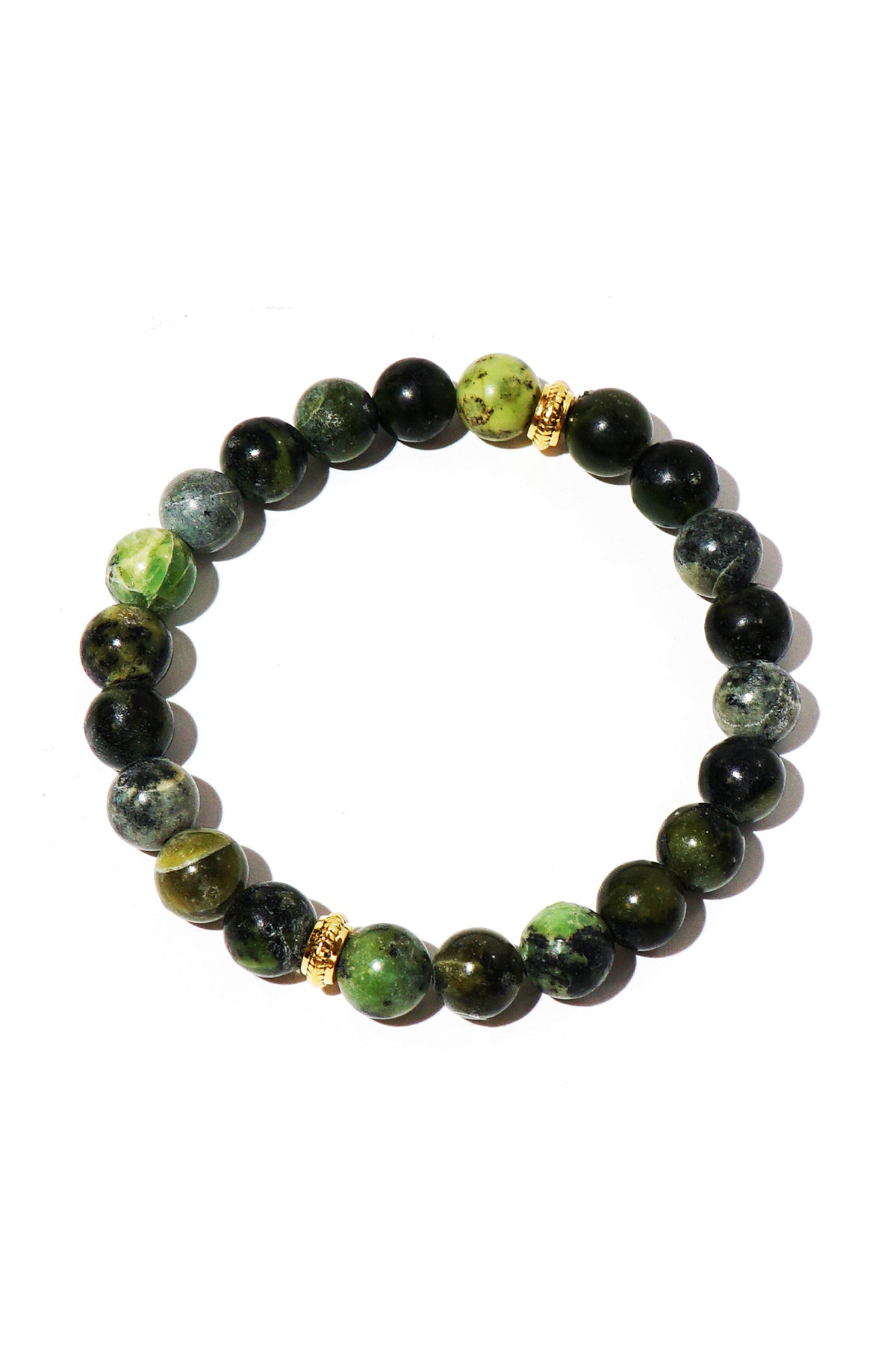 Aventurine Natural Stone Bracelet (Stone That Brings Luck and Abundance)