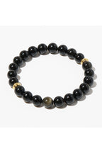 Obsidian Natural Stone Bracelet (Repel Negative Energy)