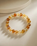 Citrine Natural Stone Bracelet (Positive Energy Storage)