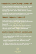 Alın Çakra – Azurit, Florit, Necef Taşlı Doğal Taş Bileklik